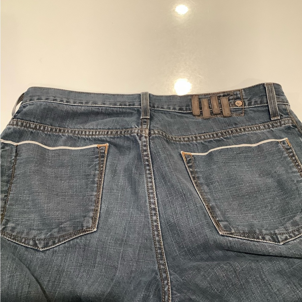 4 Stroke. selvedge blue jeans